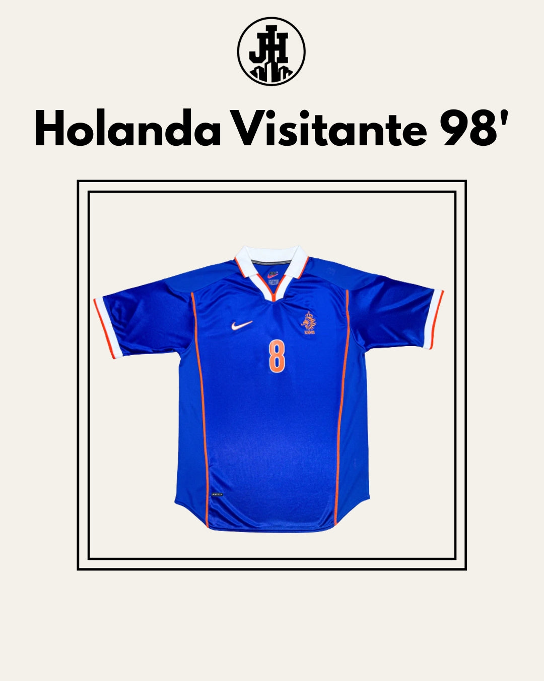 Holanda Visitante 98'