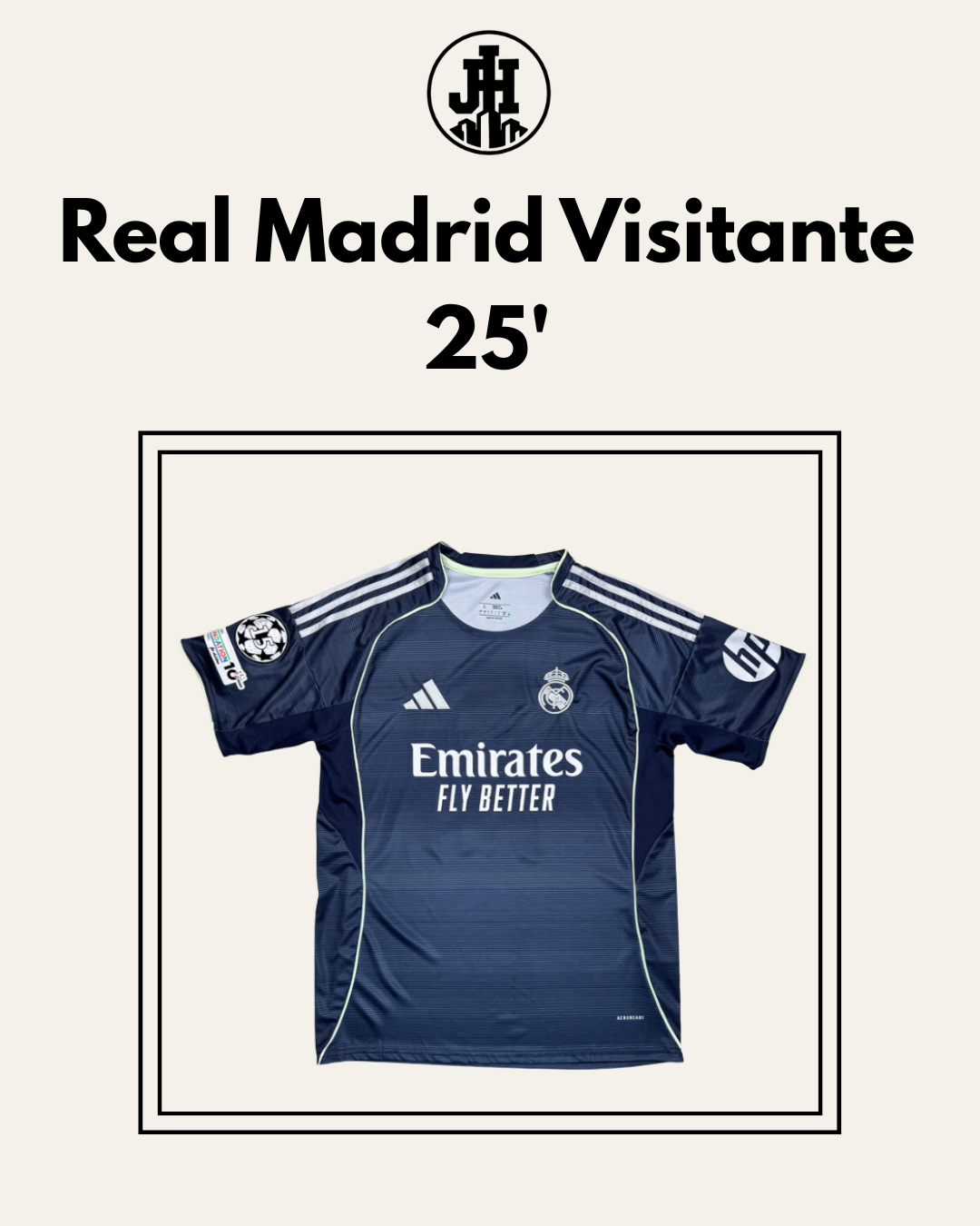 Real Madrid Visitante 25'