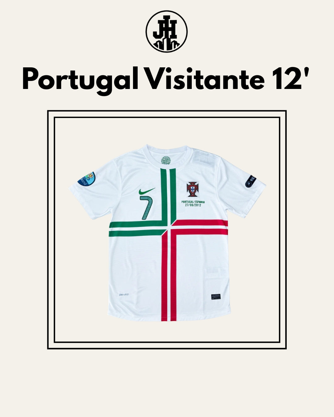 Portugal Visitante 12'