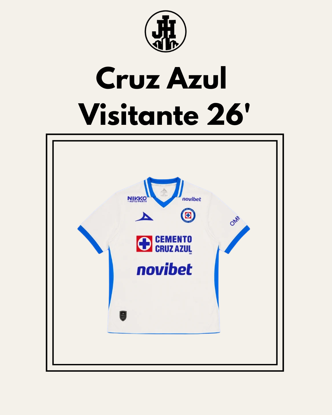 Cruz Azul Visitante 26'